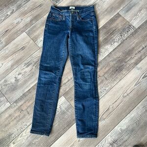 J Crew Toothpick Jeans Size 25